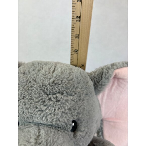 Gund Elephant Big Floppy Ears Plush Stuffed Animal Zoo Safari Gray Pink 11in - Picture 12 of 12